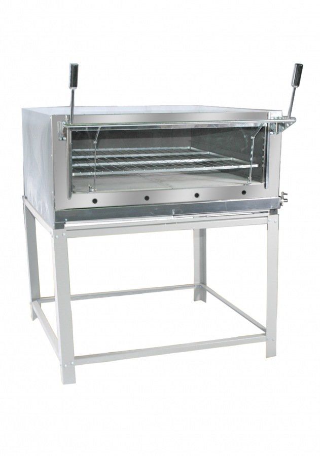 Forno a Gás Refratário 95 x 95 FIRI-110 Inox  Venâncio