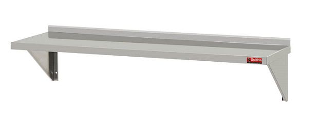 Prateleira lisa inox 1 metro-Sulfisa